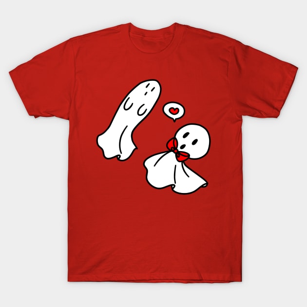 Love Ghosts T-Shirt by saradaboru